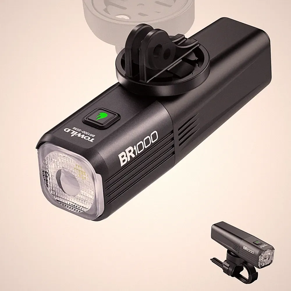 BR1000 Bike Lights for Night Riding,1000 Lumen Lightweight Bike Front Light,L...